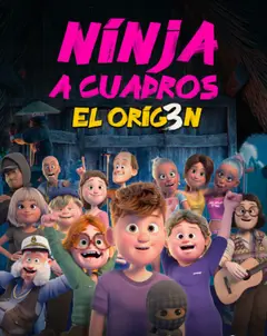 Póster de Ninja a Cuadros 3