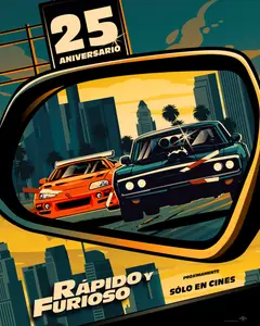 Póster de Rapido y Furioso
